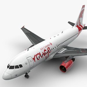 Airbus A319-100 AIR CANADA Rouge L1387