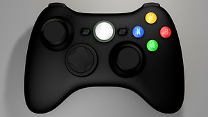 3D basic xbox 360 controller