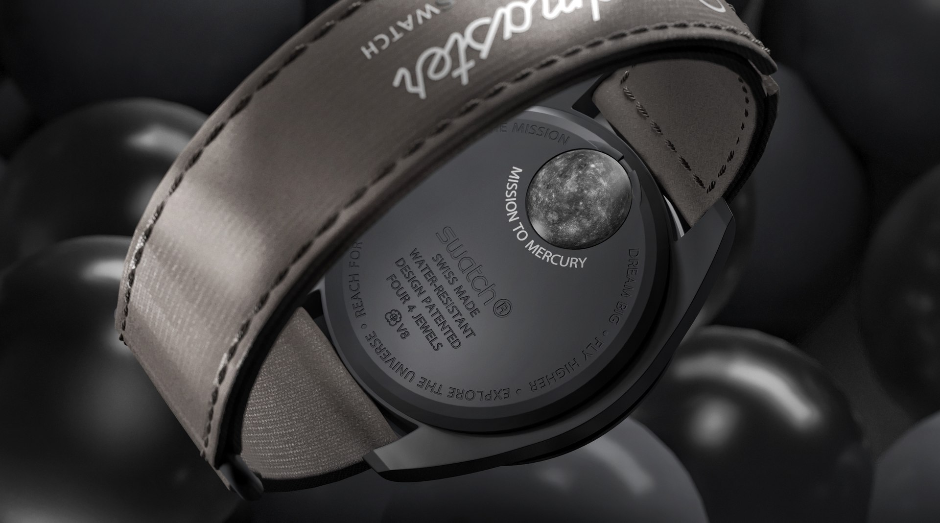 Swatch X Omega MoonSwatch Mercury 3D Model - TurboSquid 1880758