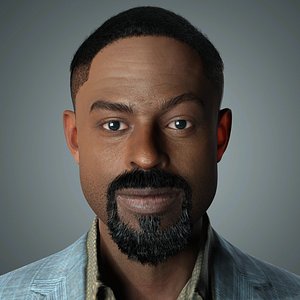 Sterling K Brown Character 3D Model model