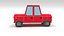cartoon city cars 3D model