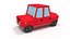 cartoon city cars 3D model