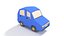 cartoon city cars 3D model