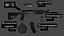AK-12 + Aktualisiert ein Low-Poly-3D-Modell