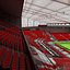 old trafford stadium wembley 3d model