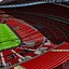 old trafford stadium wembley 3d model