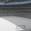 old trafford stadium wembley 3d model