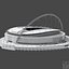 old trafford stadium wembley 3d model