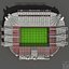old trafford stadium wembley 3d model