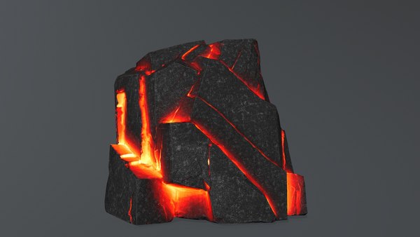 3D lava rock model - TurboSquid 1694227