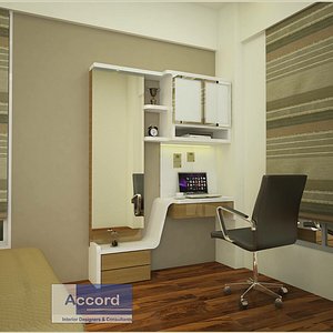 3D model study table