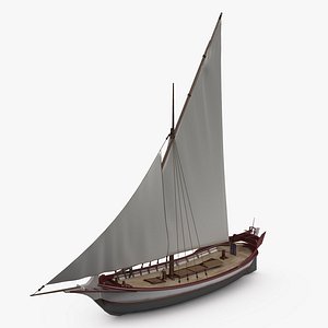 3D historical french vessel