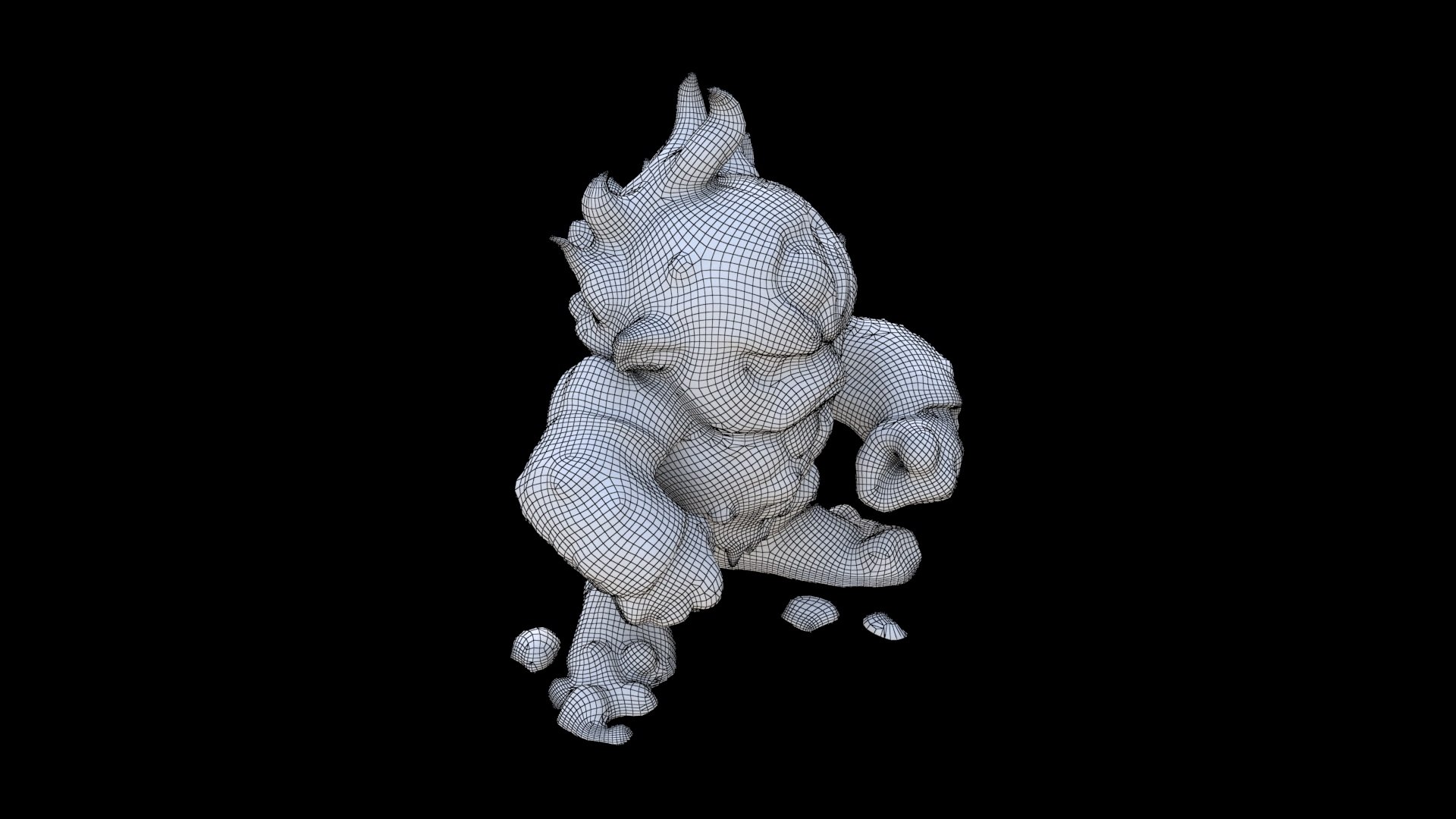 Monster_008 3D Model - TurboSquid 2335922