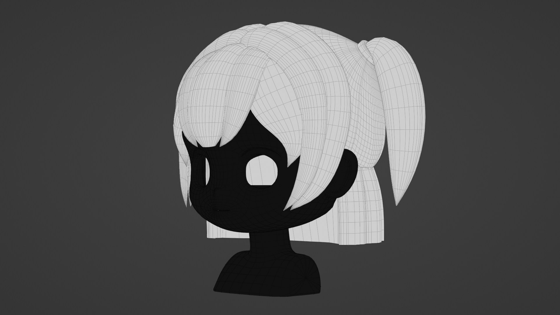 Female Hair Style 13 3D Model - TurboSquid 1965736