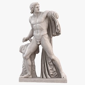 3D model Achilles Statue