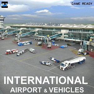 International Airport  & Vehicles