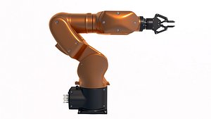 mechanical robot arm Kuka 3D model