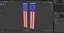 Pull Down US Flags Set