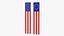 Pull Down US Flags Set