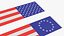 Pull Down US Flags Set