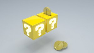 nintendo mario bros box 3d model
