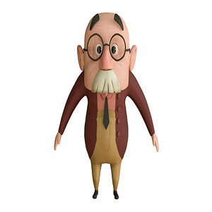 Elderly Man 3D