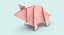 Świnia Origami