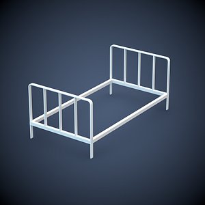 Minimal Steel Bed Frame
