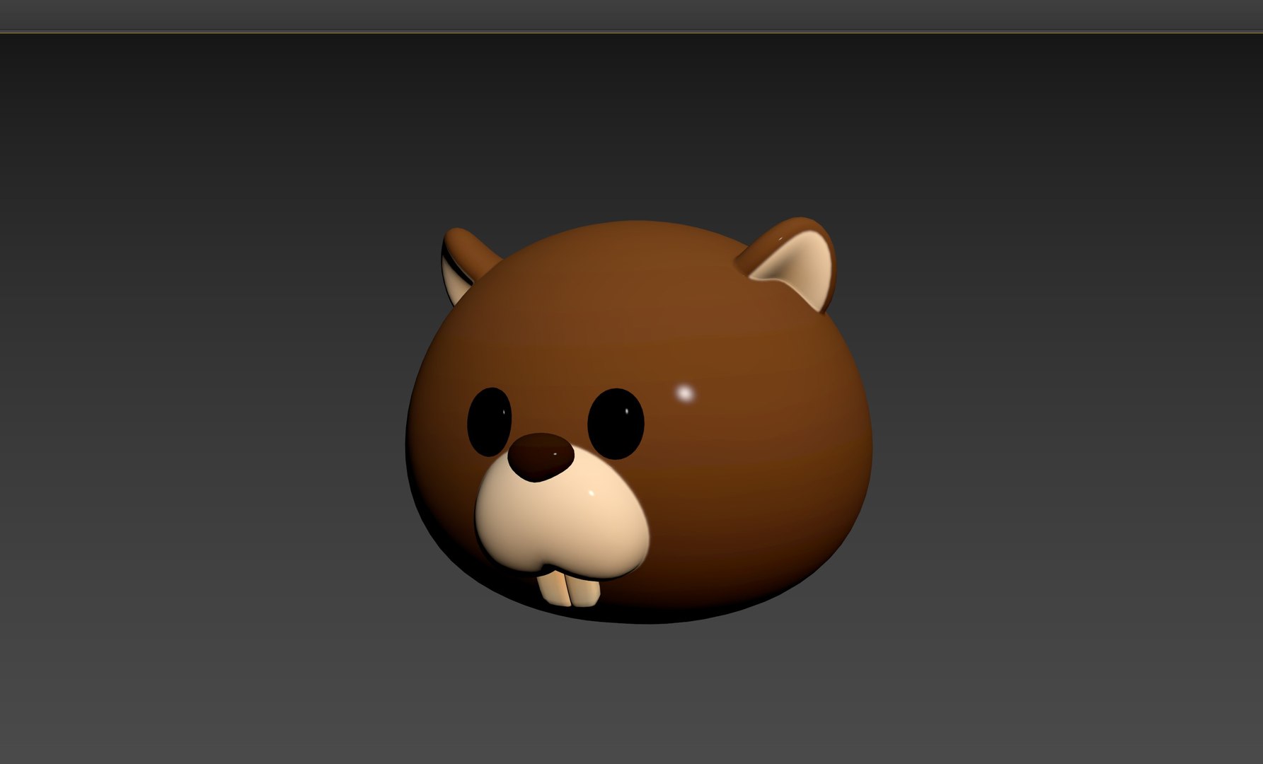 3D Model Prop161 Beaver Head - TurboSquid 1949456