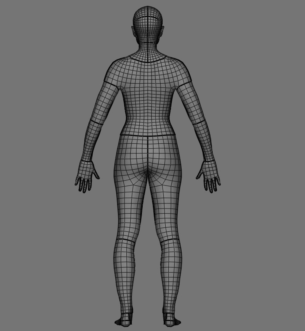 base mesh 3d model
