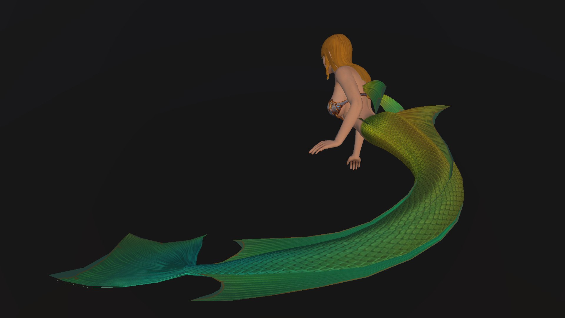 Mermaid Model - TurboSquid 2425679