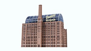 The Domino Sugar Refinery 3D model