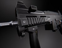 UMP 45 AAA Game Ready PBR Low-poly 3D model