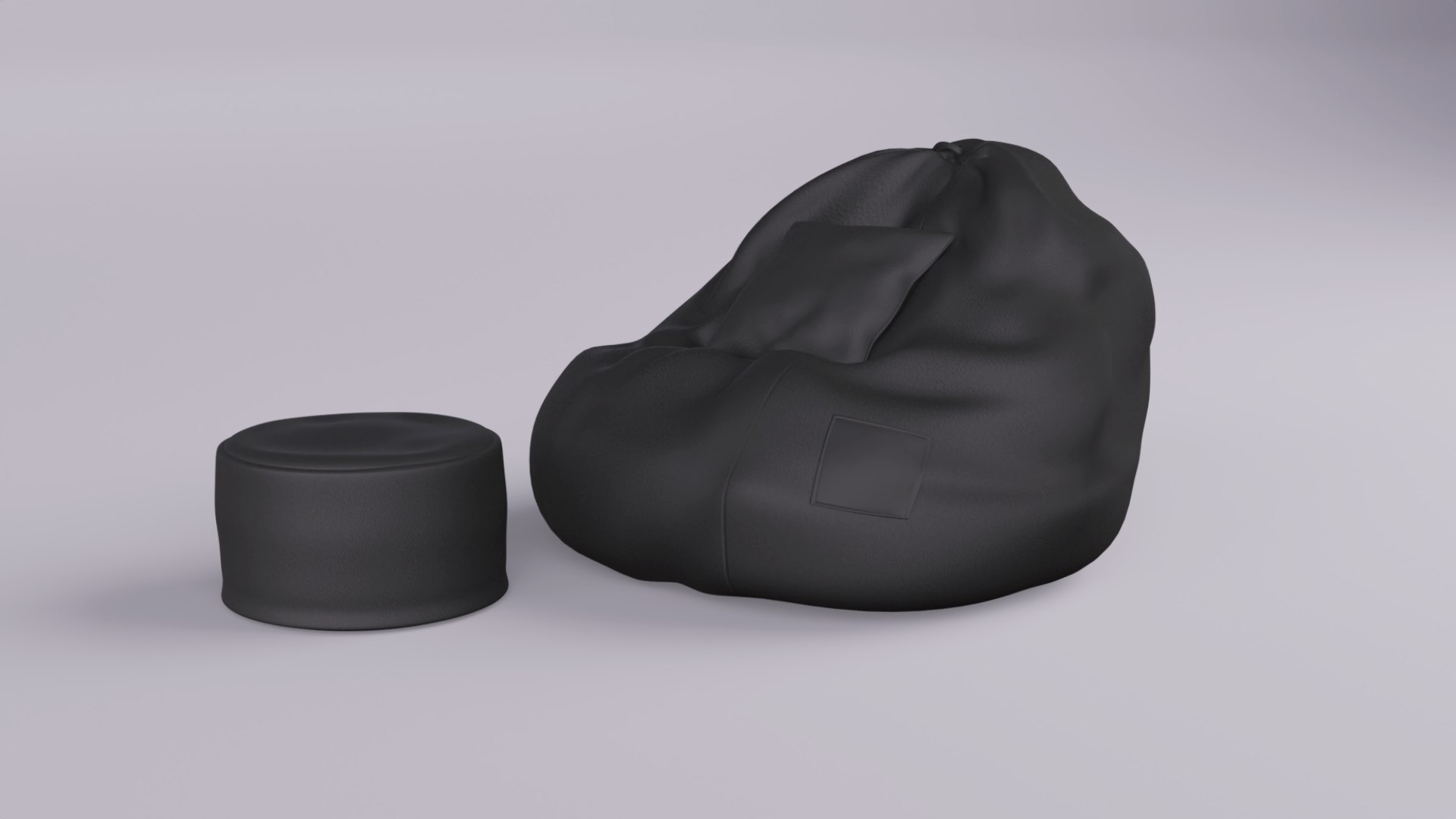 3d Bean Bag Turbosquid 2068999