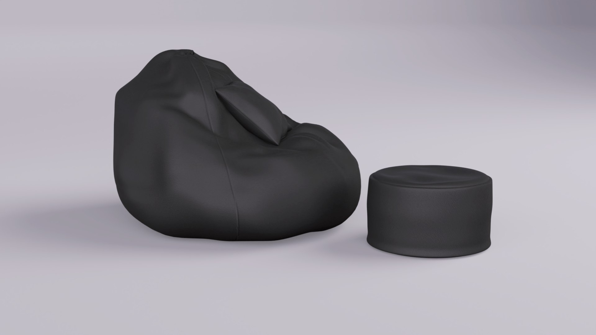 3D Bean Bag TurboSquid 2068999