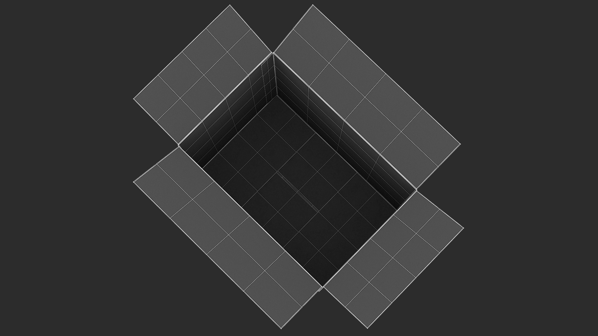 Cardboard Box 5 Open V1 3D Model - TurboSquid 2287082