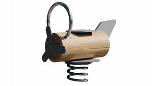 3D Rocker plane robinia by Freekids