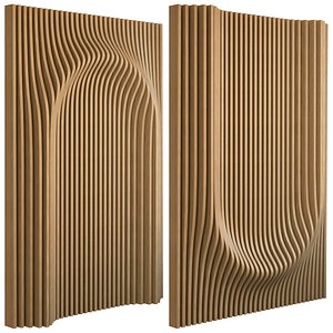 3D Parametric Wall 022 model
