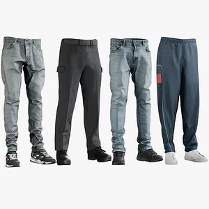 Men's Pants and Shoes Collection