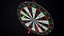 Dartboard And Darts Lowpoly PBR