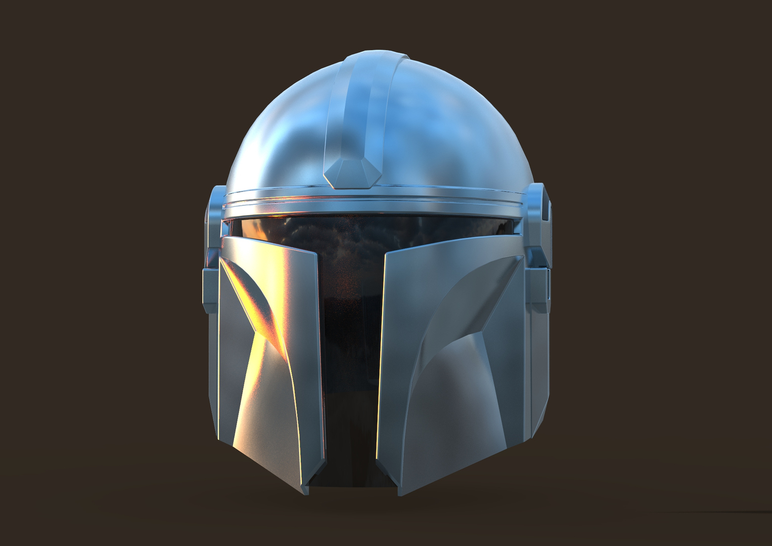 Free 3D Mandalorian Helmet Model - TurboSquid 1674664