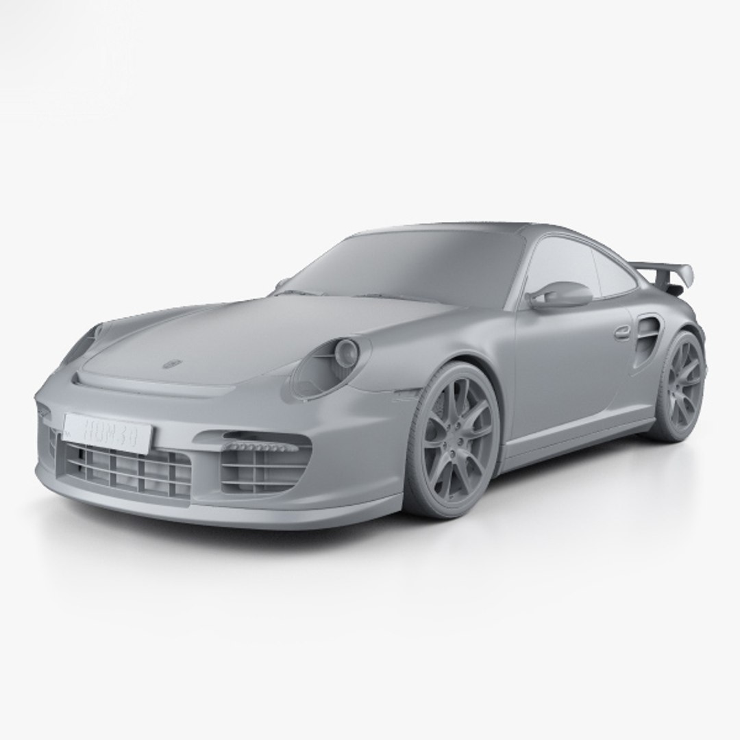 Porsche 911 gt2 model TurboSquid 1345429