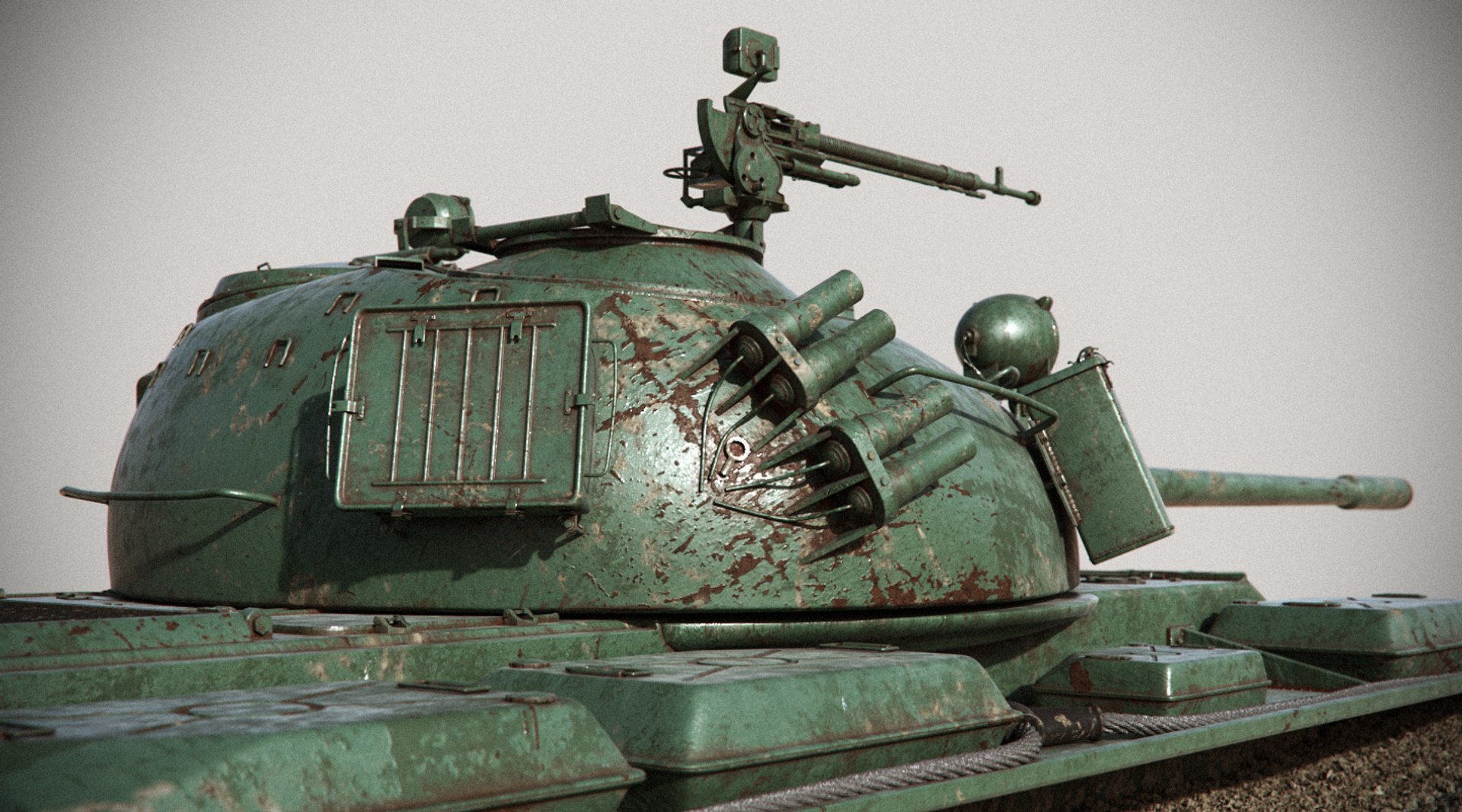 Tank T-55 Model | 1143784 | TurboSquid