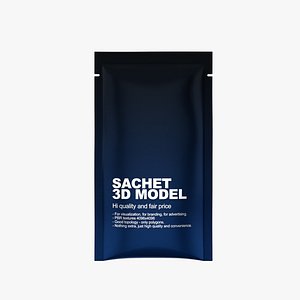 Shampoo Sachet model
