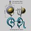 Button Pearls Gold Earrings FREE