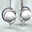 Button Pearls Gold Earrings FREE