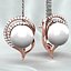 Button Pearls Gold Earrings FREE