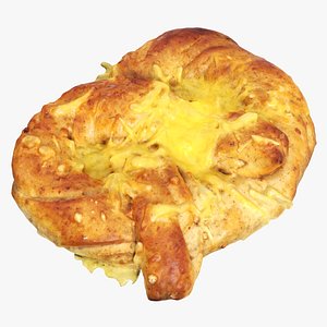 Pretzel with cheese