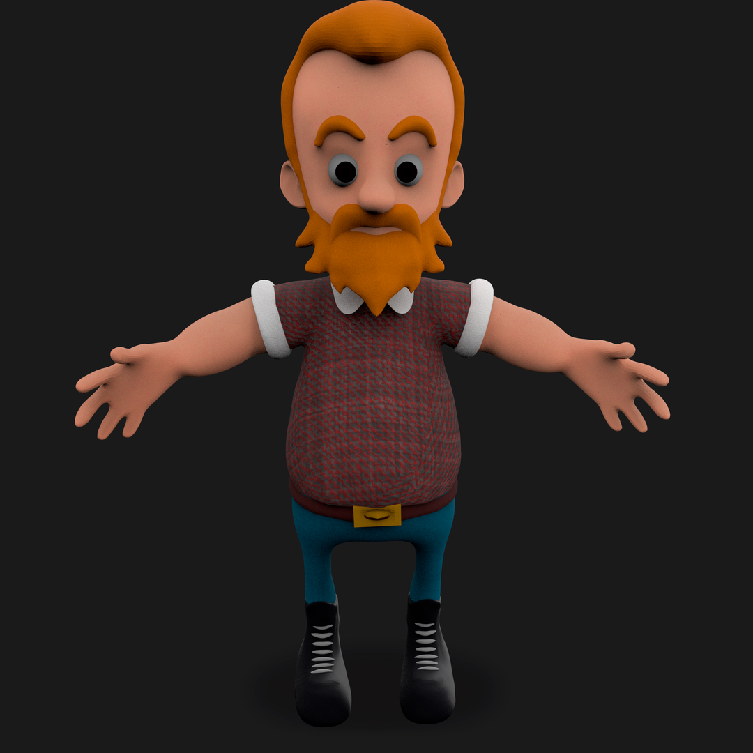 Old man 3D model TurboSquid 1675169