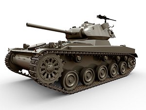 3D amx-13 chafee model